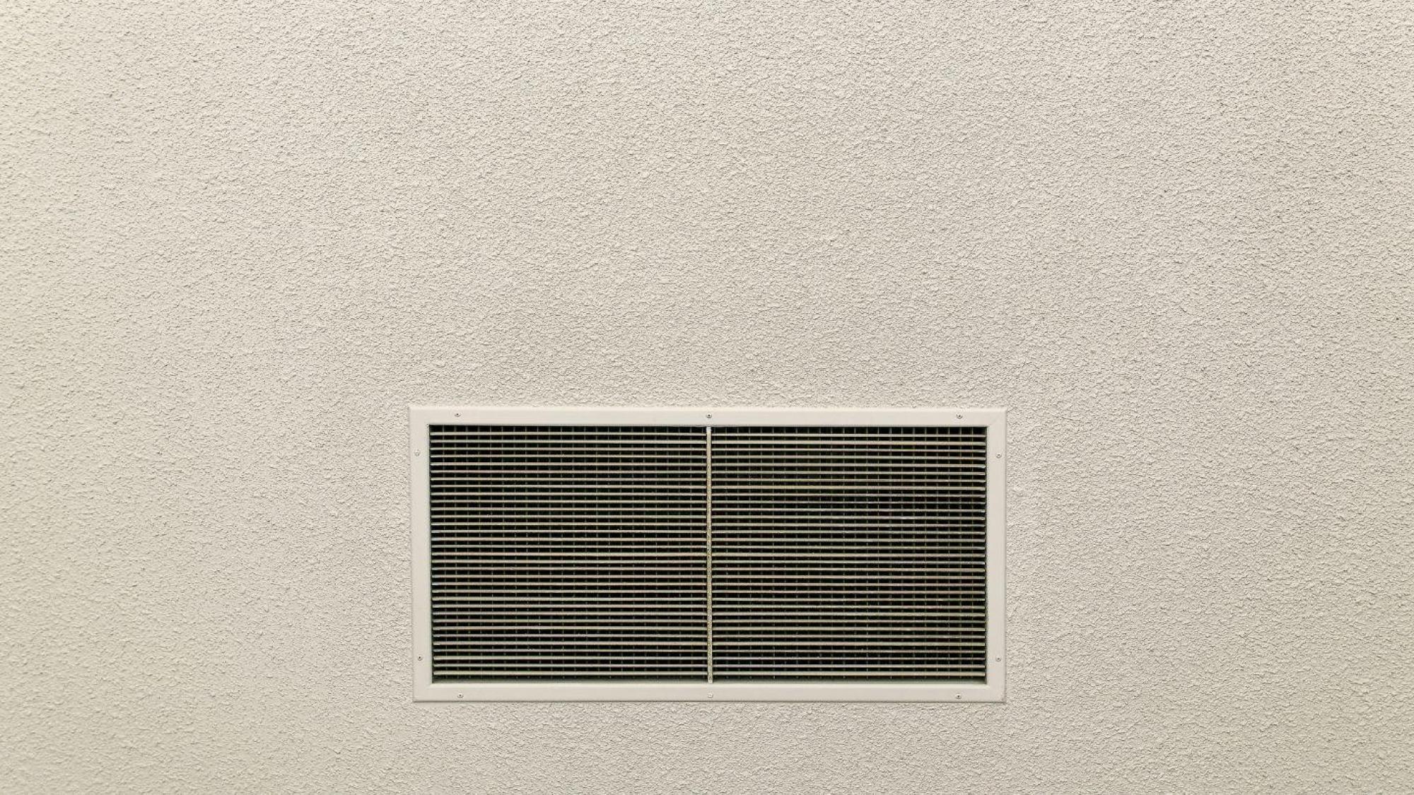 an air vent on a wall 1
