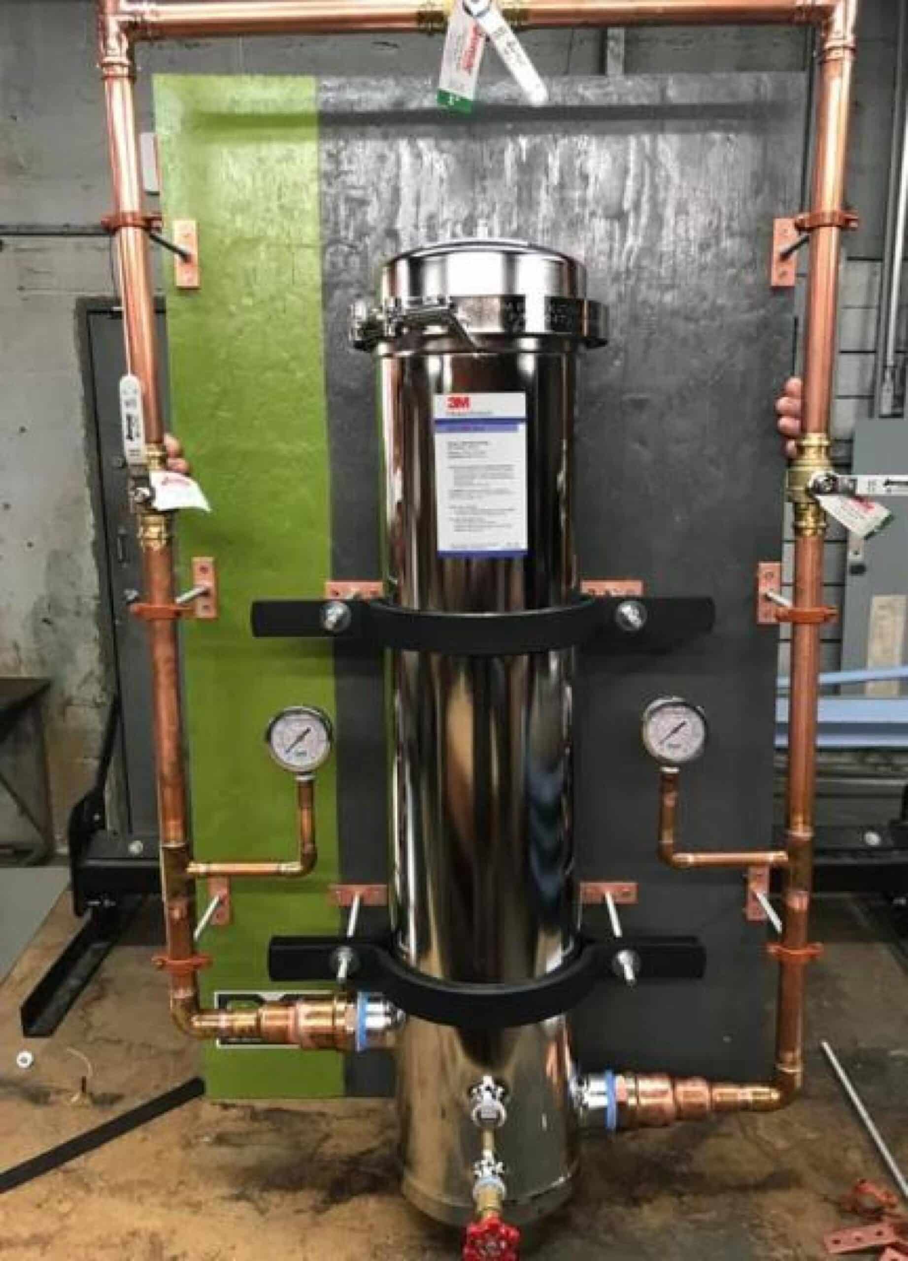 Boiler System With Copper Connections
